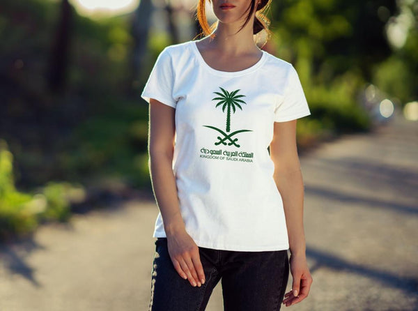 "Palm" White T-Shirt