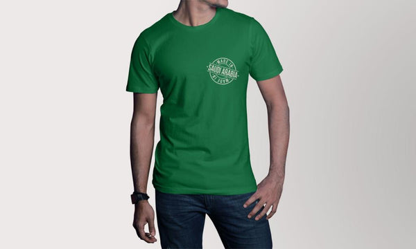 "KSA Stamp " Green T-shirt